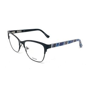 New Authentic KENSIE Eyeglasses Frames Women's Stunning Black Blue Metal 51mm